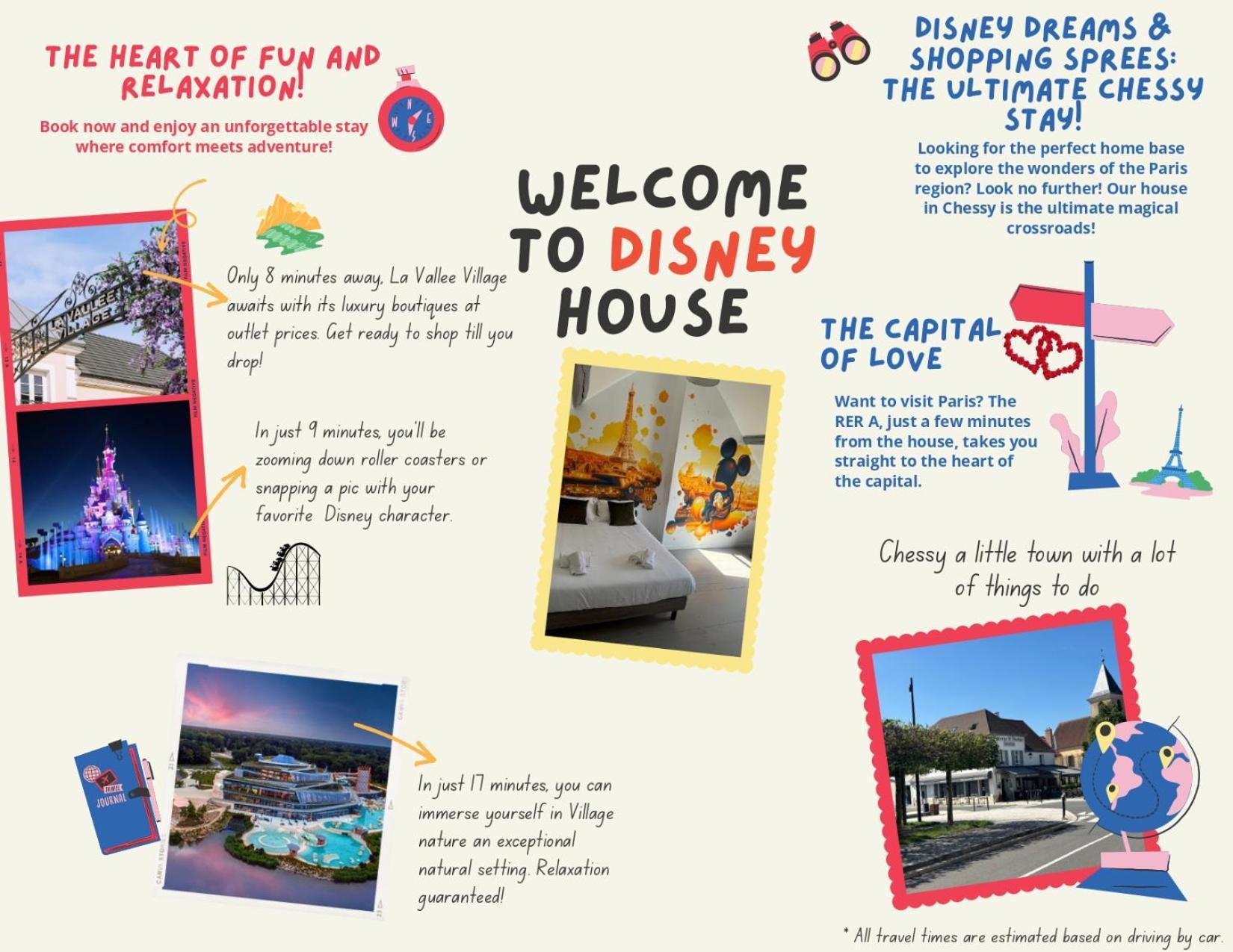 Disney House Chessy  Extérieur photo